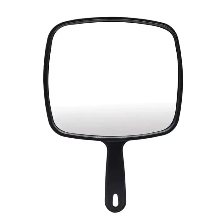 Miroir de coiffeur professionnel avec poignée
