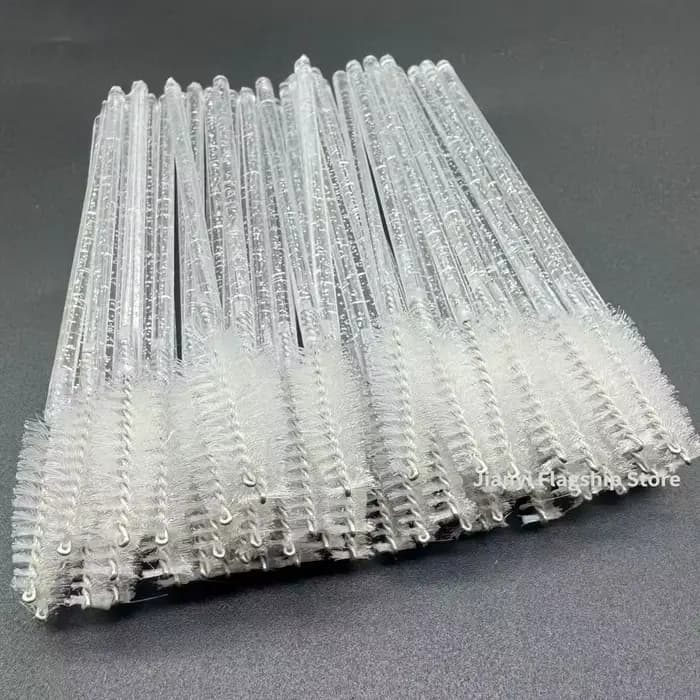 Brosse à cils jetable en cristal