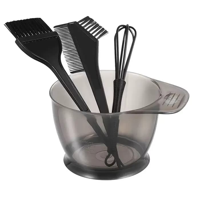 Bol de couleur pour coiffure