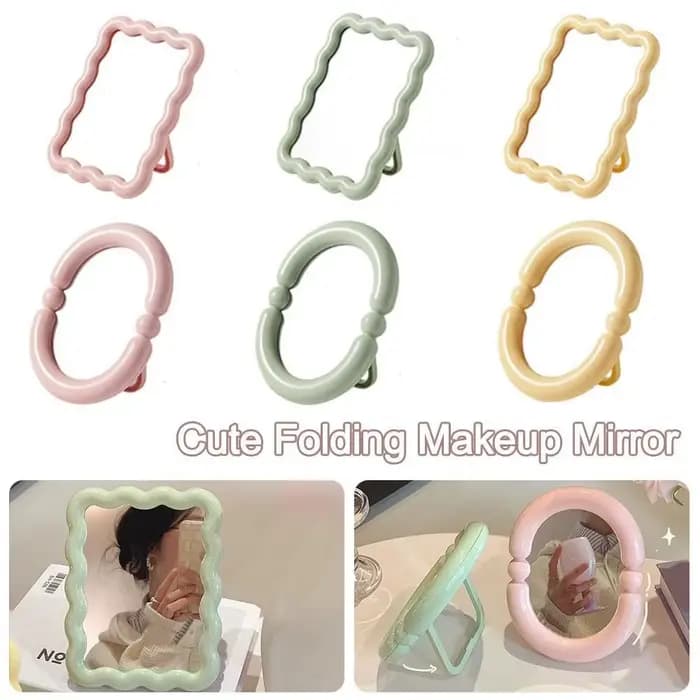 Miroir de maquillage couleur bonbon