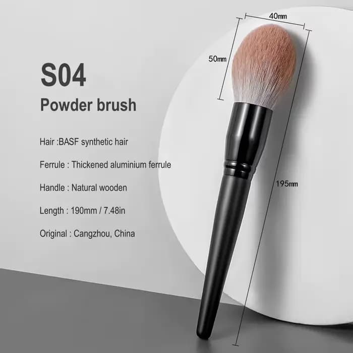 Pinceau Kabuki professionnel-pinceau de maquillage en poudre de Blush doux