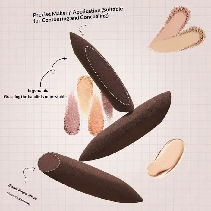 Éponge de Maquillage Façonnée
