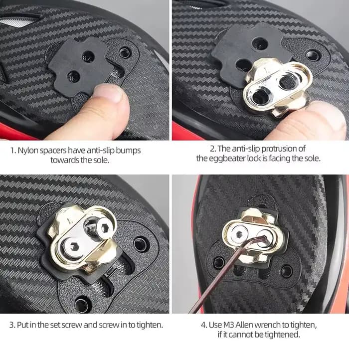 Pédales de vélo de montagne haut de gamme pour manivelle, pédale Brother, accessoires VTT en cuivre, batteur René, maillet Candy Smarty