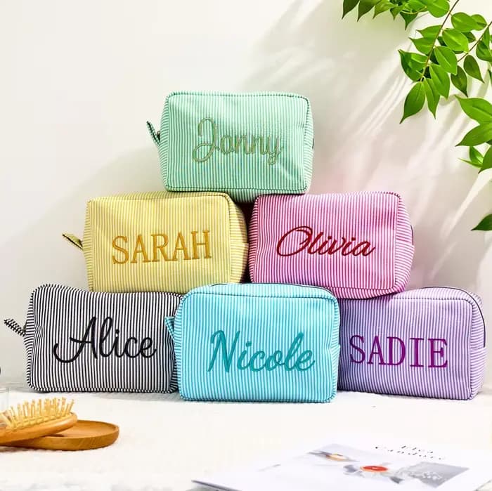 Trousse de maquillage personnalisée