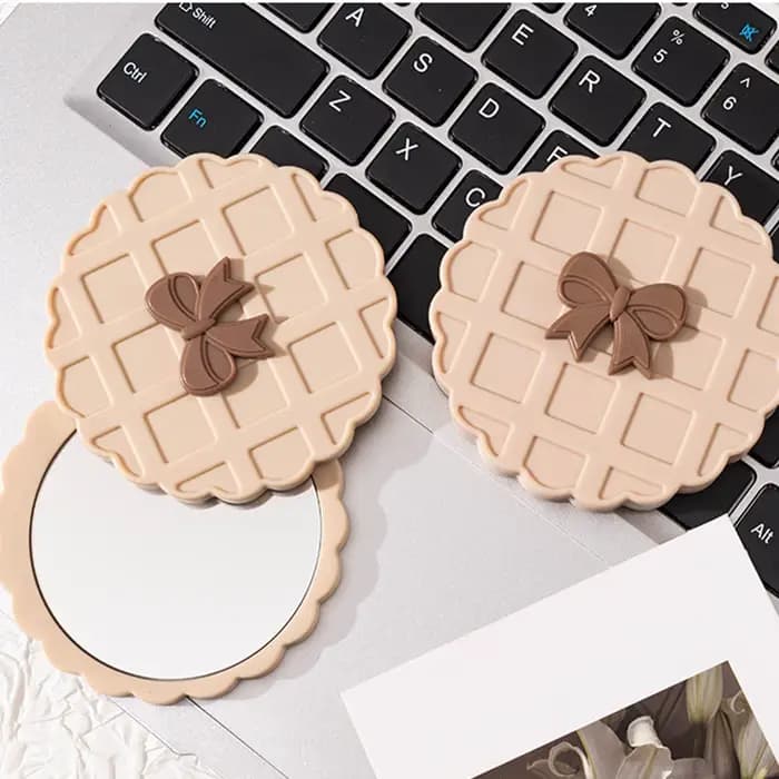 Mini miroir de poche Portable de voyage pour femmes