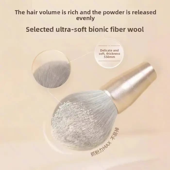 Guo Xiaoniu – brosse à poudre libre dorée
