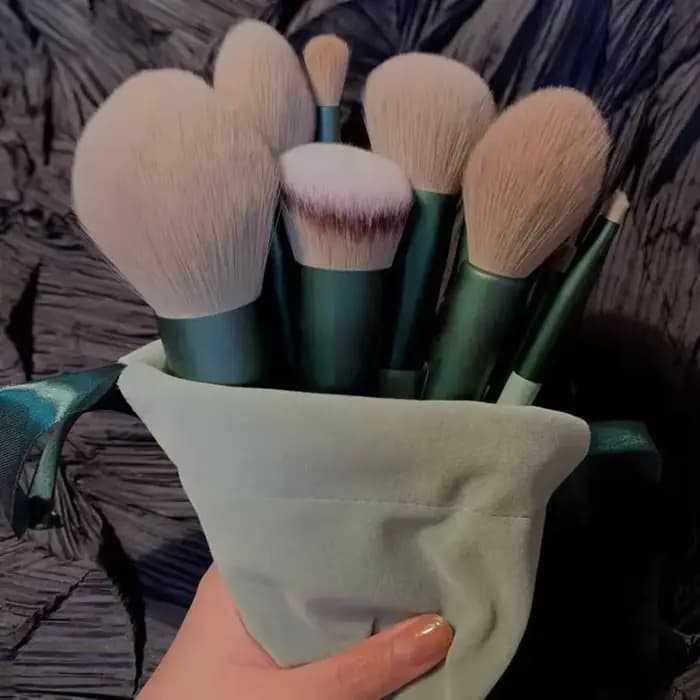 Ensemble de pinceaux de maquillage doux et moelleux