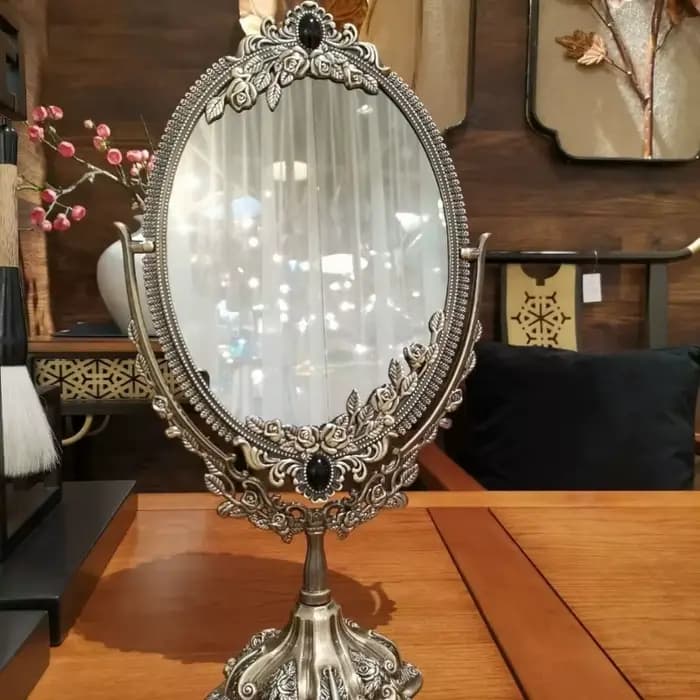 Miroir décoratif européen en Bronze