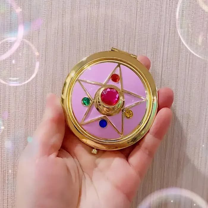 Miroir mignon pliant marin lune R clair