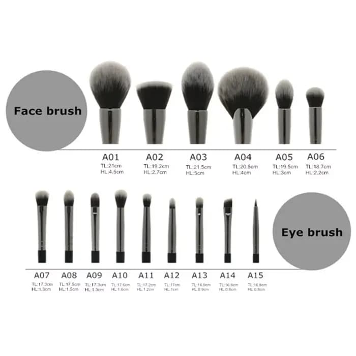 Sywinas-Kit de pinceaux de maquillage professionnels