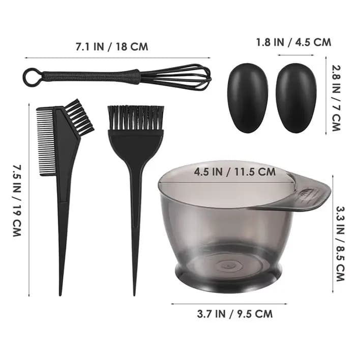 Bol de couleur pour coiffure