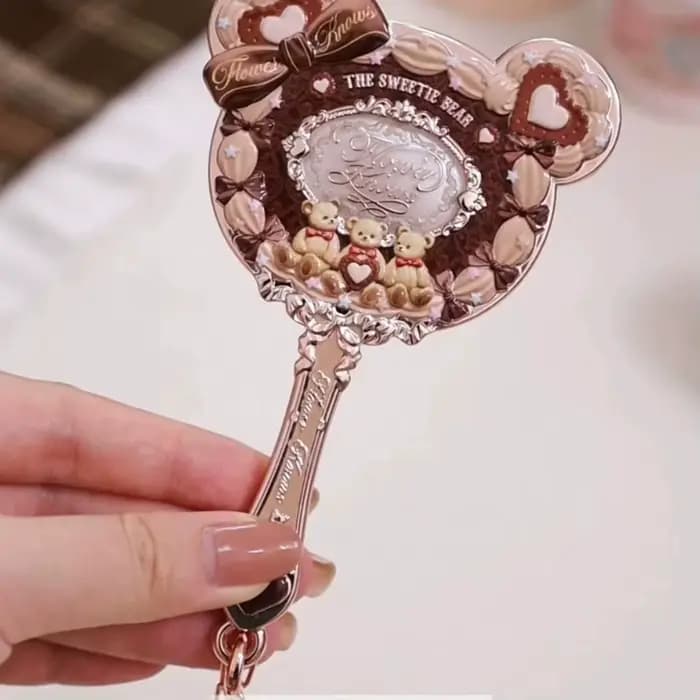 Miroir de poche Flower Knows Mirror Moonlight Mermaid THE SWEETIE BEAR Collection