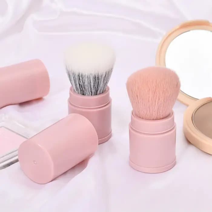 Mini brosse à Blush rétractable Portable