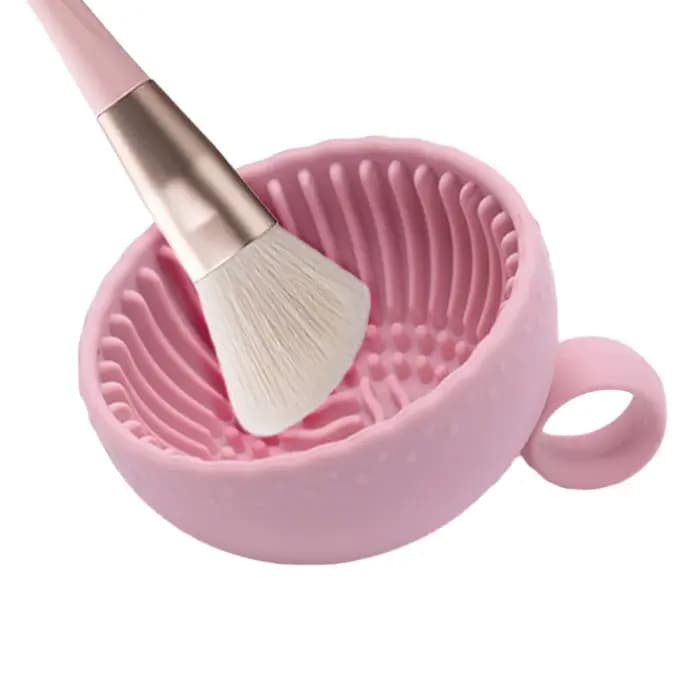 Bol de nettoyage pour pinceaux de maquillage