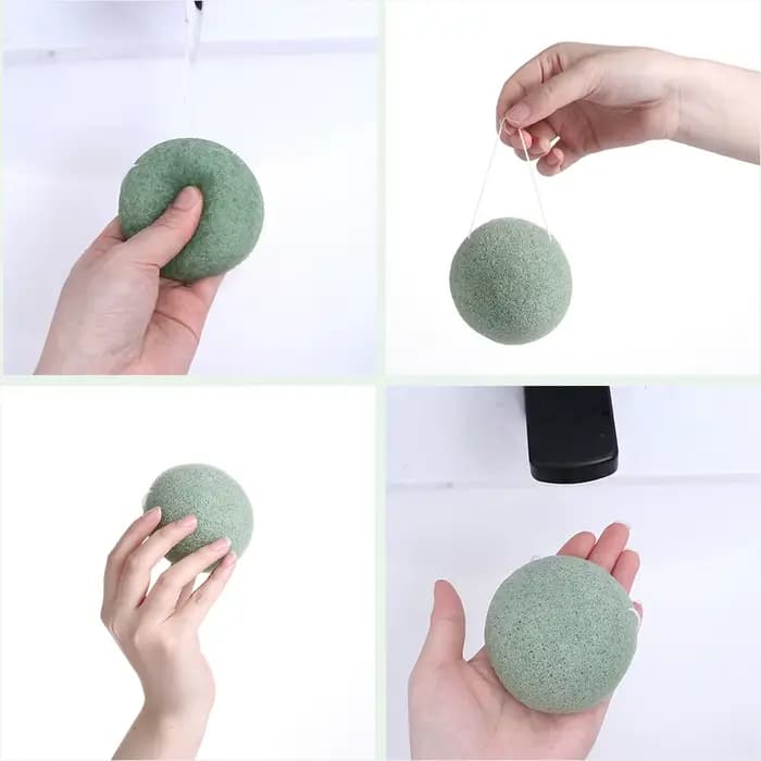 Éponge Konjac pour le lavage du visage