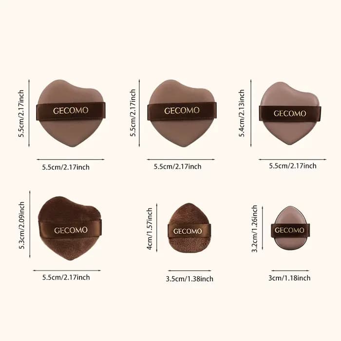 Éponge de maquillage pour fond de teint