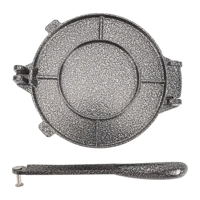 Presse à tortilla en alliage d'aluminium, 6.3 pouces, pâte à farine, presse à tortilla progressive, machine à roti pour la cuisine à domicile, petit-déjeuner exécutif