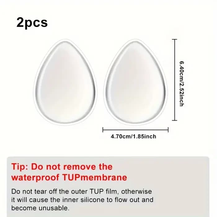 Éponge de maquillage en Silicone en forme de larme