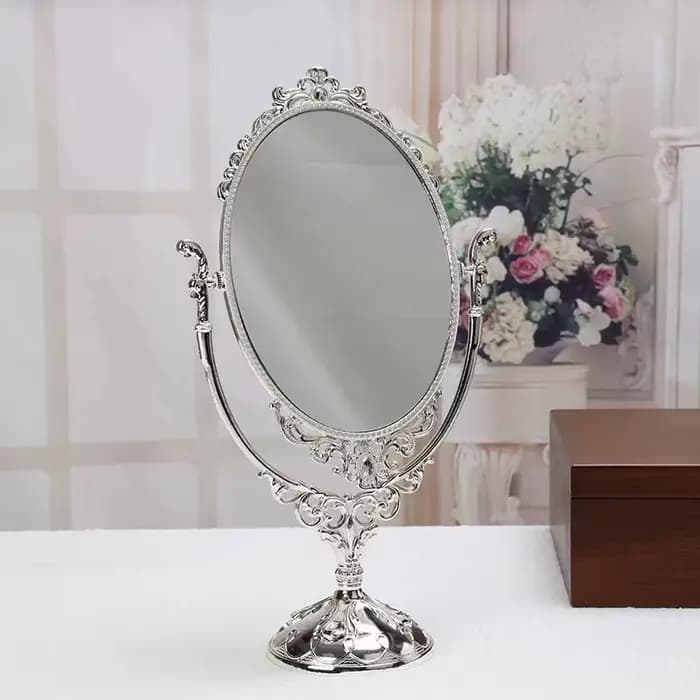 Miroir mural ovale De Style européen pour femmes