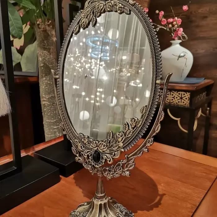 Miroir décoratif européen en Bronze