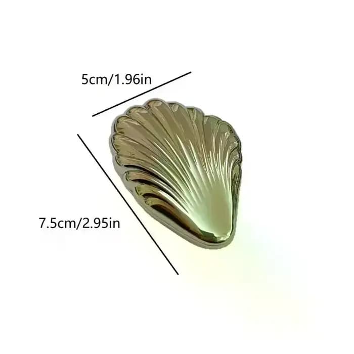 Miroir de maquillage pliable en métal