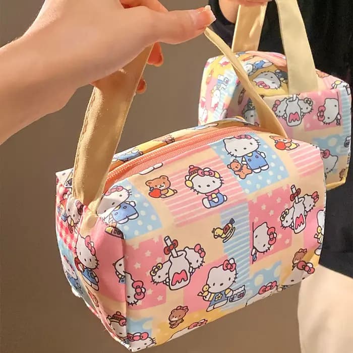 Sac de maquillage imprimé Hello Kitty