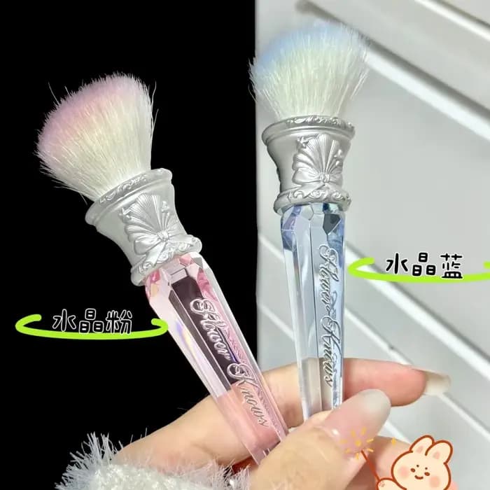 Flower Know The Sweetie Bear Shell's Jewel Series Collection Rounder Blush Brush