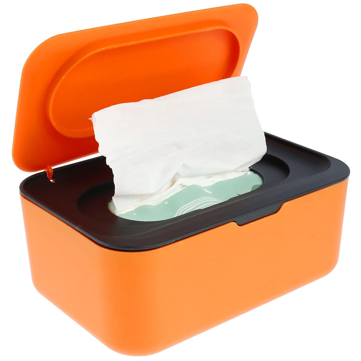 Boîte à mouchoirs humides, étui à mouchoirs anti-poussière avec couvercles, conteneur scellé de gran