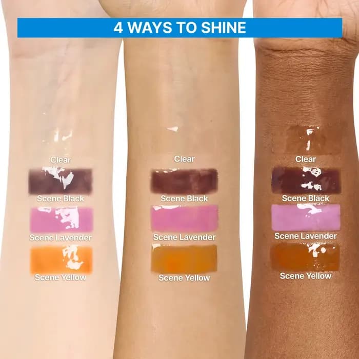 fwee Gloss 3D changeant de couleur, léger et longue tenue, maquillage de luxe, haute brillance, tran