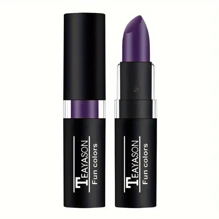 Rouge à lèvres mat violet imperméable-peinture de maquillage de scène créative d'halloween longue du