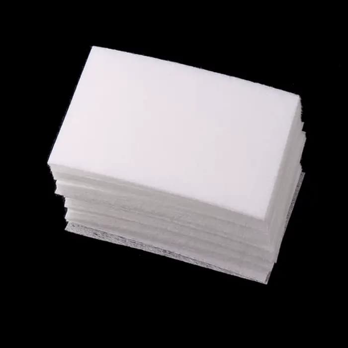Lingettes à ongles non pelucheuses, lingettes à colle pour extensions de cils, tampons dissolvant de