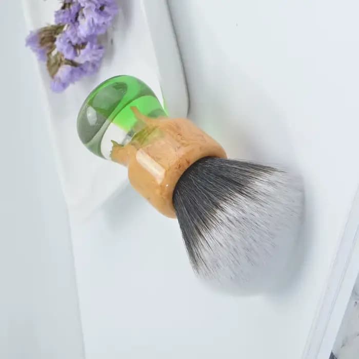 YAQI Goblin 24mm pinceau de rasage synthétique noeud Husky pour homme