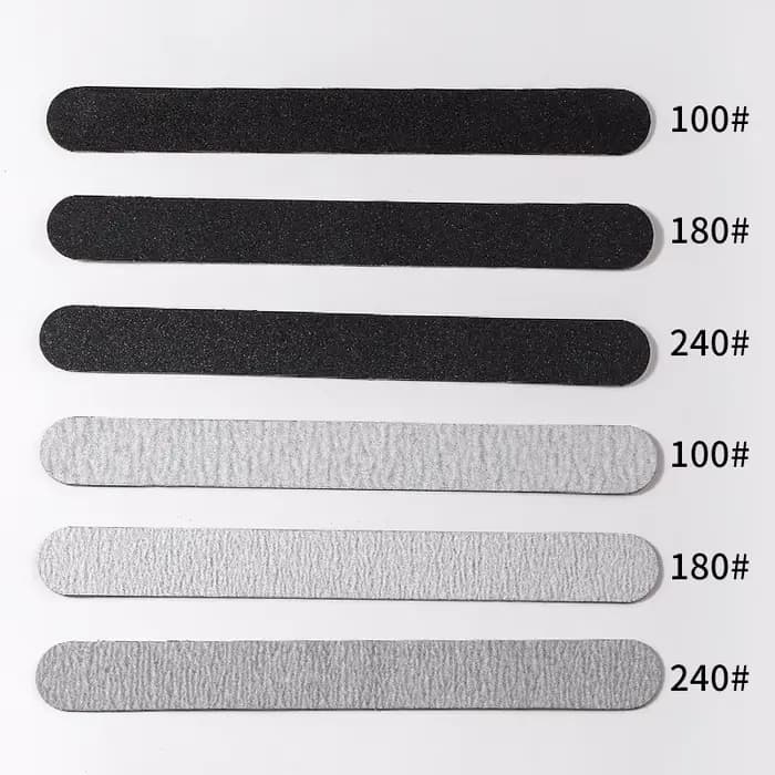 Remplacement de lime à ongles 100 à 180 outils Limas professionnels pour manucure Lime 240 papier de