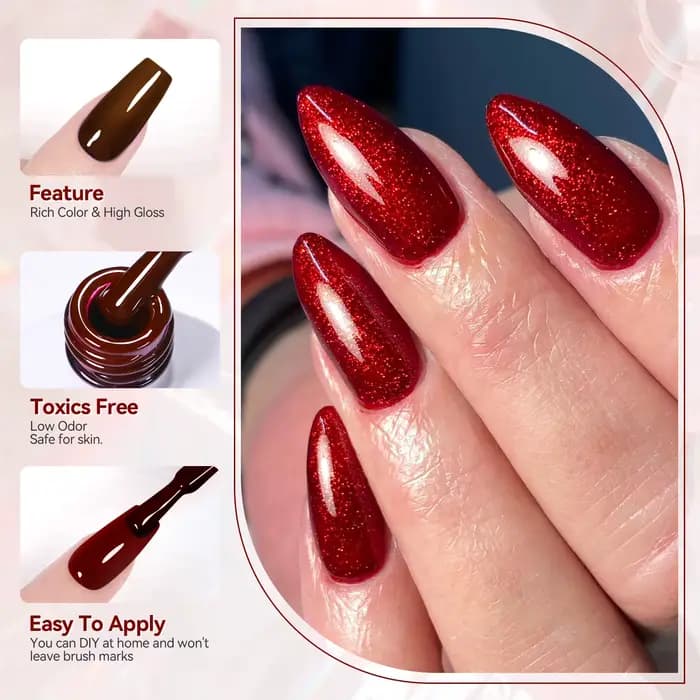 BORN PRETTY 130 couleurs Vernis à ongles Gel 10ml Vernis Semi Permanent Nail Art manucure tremper LE