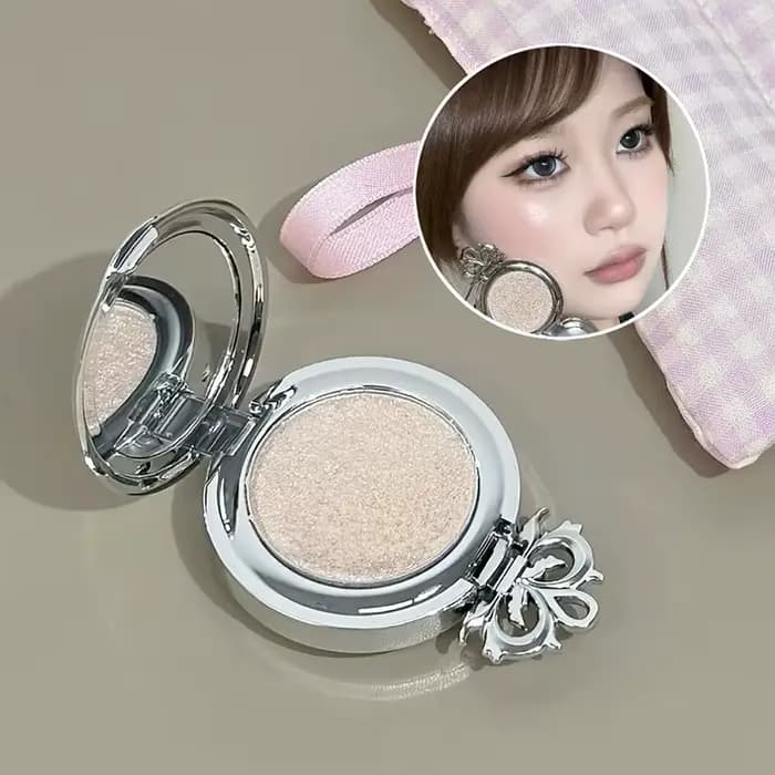 NICEKEY – boîte de maquillage de Ballet rose comprenant 1 boue à lèvres, 1 * poudre pressée, 1 * pou