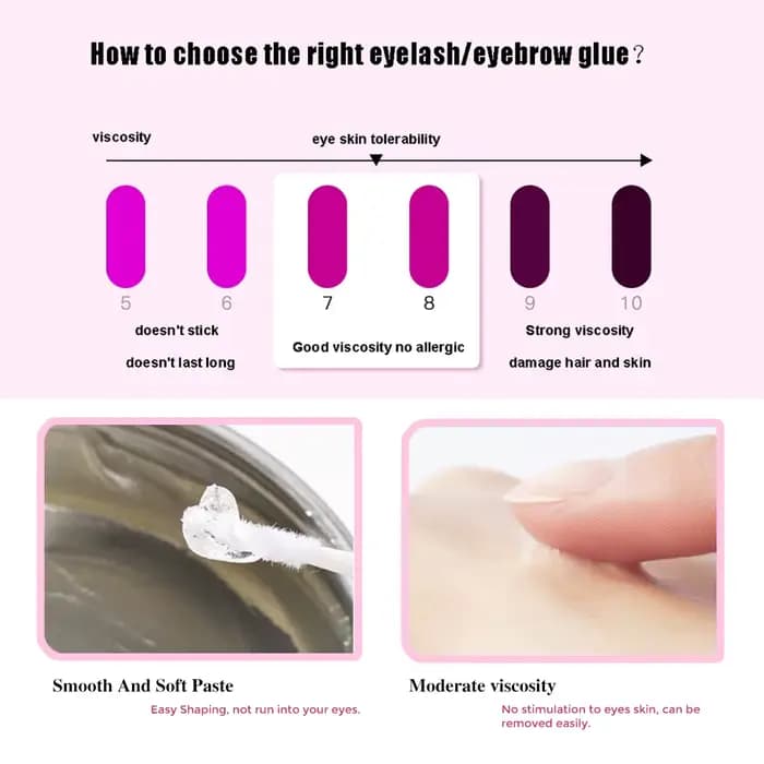 ICONSIGN – baume à colle pour cils, pour Lifting des cils, fixation rapide, forme de cils, sourcils,