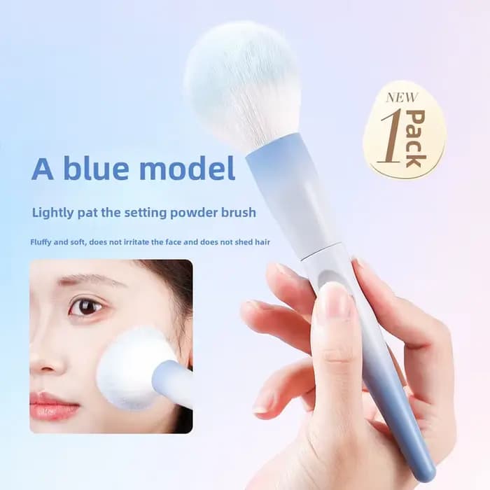 Grand pinceau à poudre pour le maquillage, pinceau Kabuki doux et moelleux pour poudre pour le visag