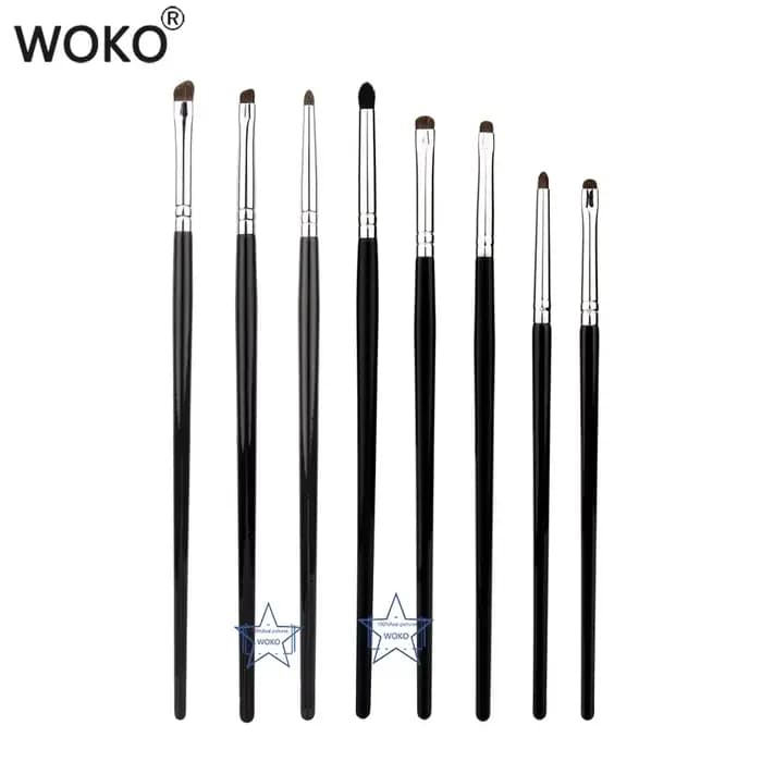 Petits pinceaux de maquillage à doublure fumée, Eyeliner, brosse à taches de précision, brosse de ma