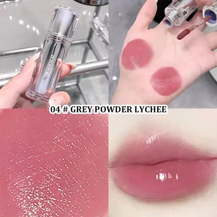 Brillant à lèvres hydratant effet miroir, 4 couleurs, vernis à lèvres, Texture rafraîchissante Non g