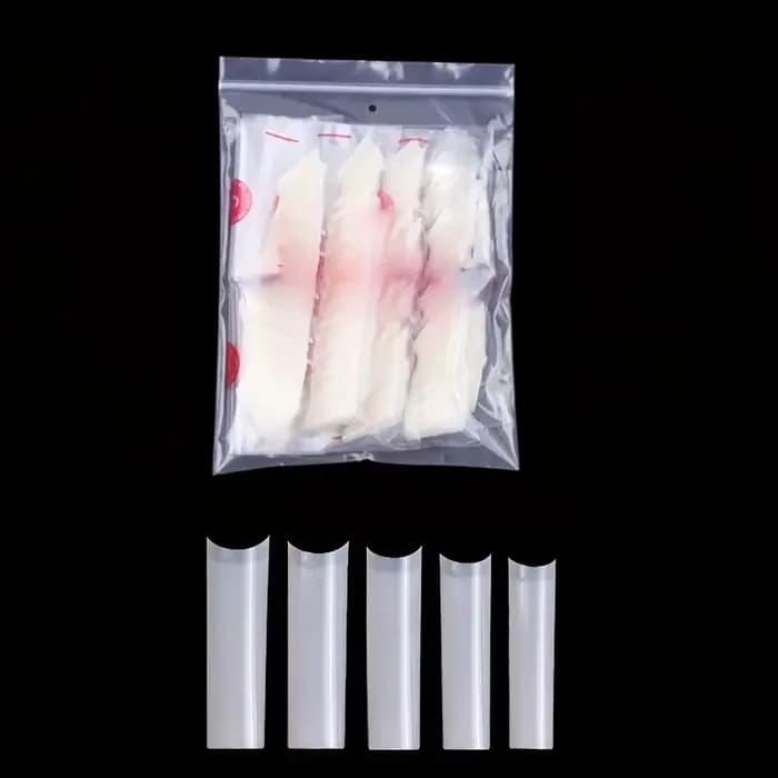 500 pièces XXL No C courbe ongles conseils pour ongles en acrylique, ensemble professionnel, droit c
