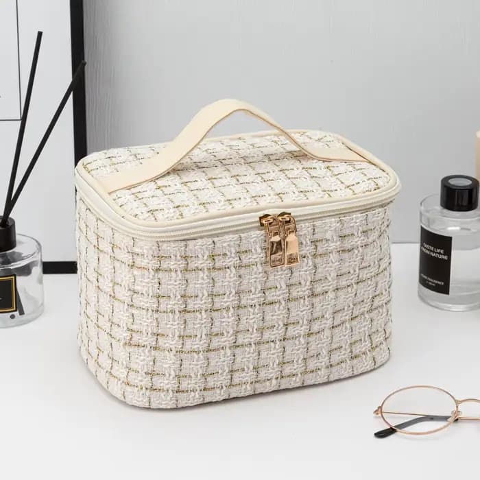Trousse de toilette à la mode, trousse de maquillage portative pour célébrités d'internet, grande ca