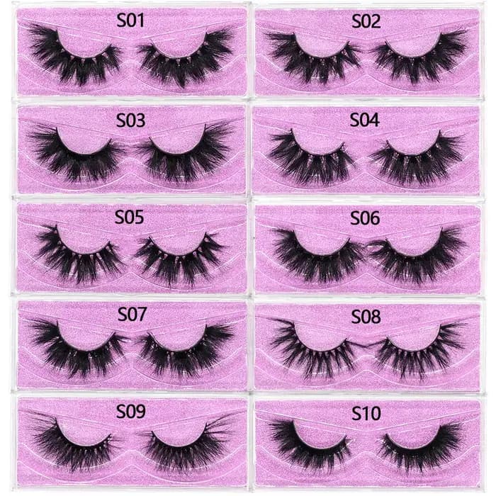 FOXESJI-Faux cils de vison 3D, extension de cils doux, ensemble de maquillage, contaminants croisés,