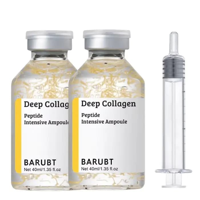 Sérum d'essence de collagène de soie coréenne, crème visage revitalisante intensive aux peptides, an