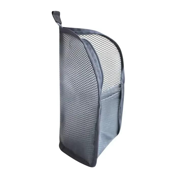 Trousse de maquillage, trousse de toilette verticale, trousse de toilette de voyage portable et légè