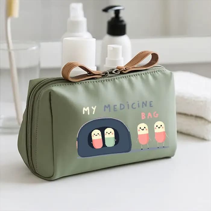 Mon Trousse de Voyage, Organisateur Pratique pour Articles de Toilette, Cadeau Idéal pour Elle