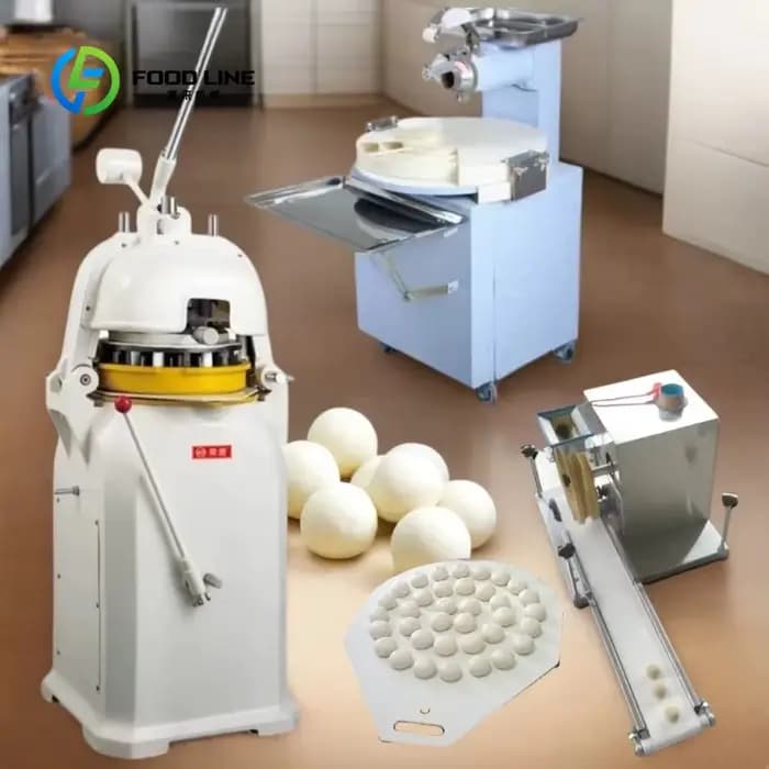 Machine automatique personnalisée pour la division et le façonnage de mini-pains, idéale pour la fab