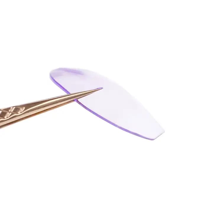 Coussinets de permanente de cils réutilisables en Silicone, 1 paire, auto-adhésifs, boucliers de tig