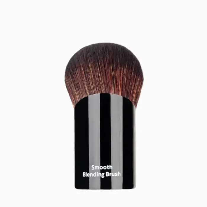 Kabuki – brosse de mélange lisse, coudée, Portable, pour poudre de voyage, fond de teint, outil cosm