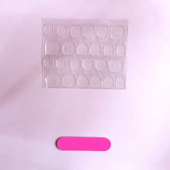 24 faux ongles artificiels en acrylique noir, tête carrée, longs femmes de Ballet, amovibles, pointe