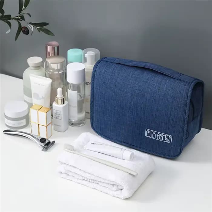 Grande Trousse de Toilette Cosmétique pour Homme et Femme, Accessoire de miles, Maquillage, Étuis de